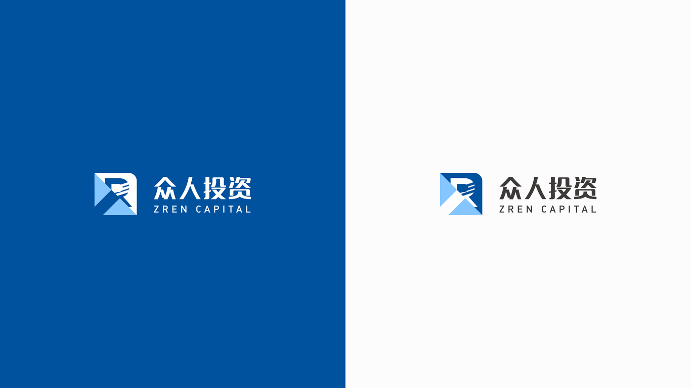 浙江众人投资logo设计图2