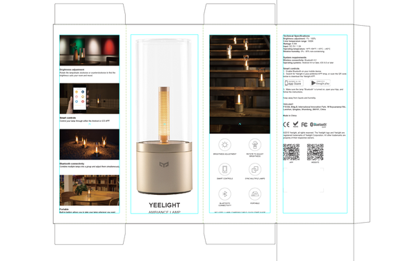 小米產(chǎn)米線YEELIGHT包裝設計