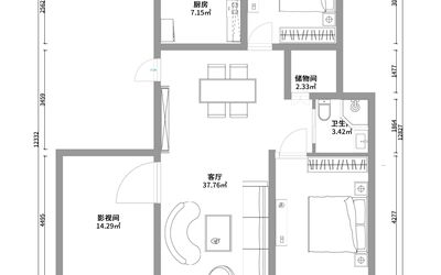 金地檀境戶型設(shè)計