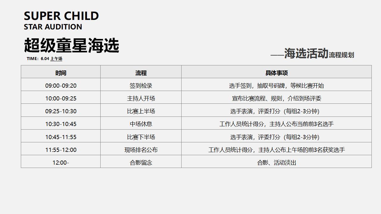 少儿活动-活动策划方案图41