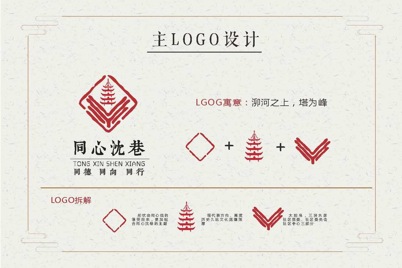 沈巷社區(qū)logo及部分延展圖2