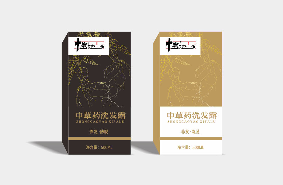 中藥洗發(fā)水包裝圖0