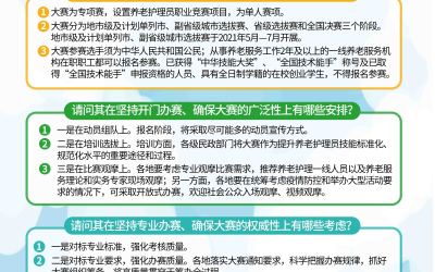 全國養(yǎng)老護理職業(yè)技能大賽