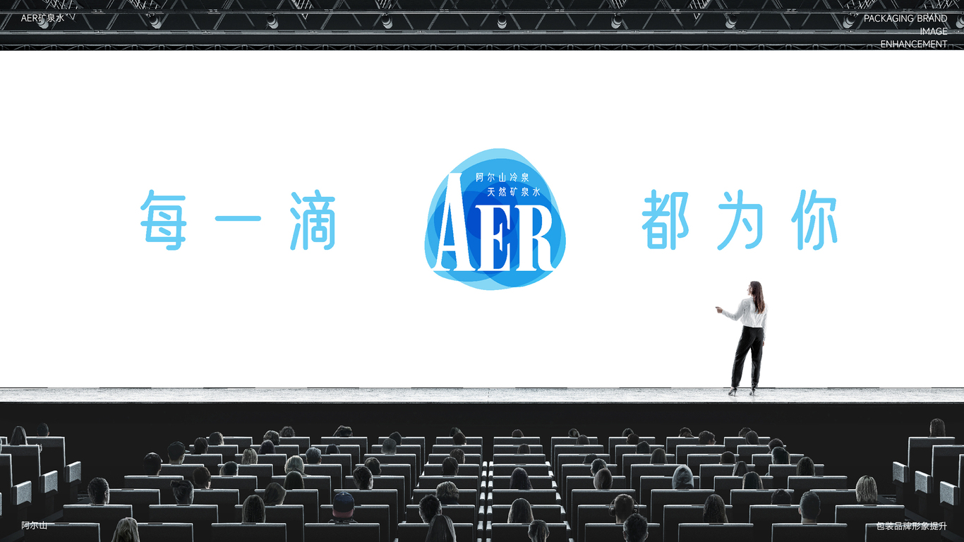 AER阿尔山矿泉水品牌LOGO设计｜包装 瓶贴 LOGO VI设计图37