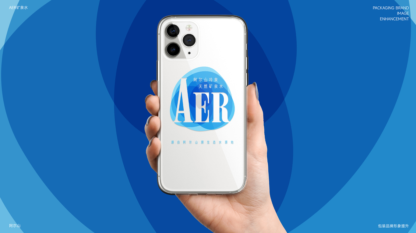 AER阿尔山矿泉水品牌LOGO设计｜包装 瓶贴 LOGO VI设计图40