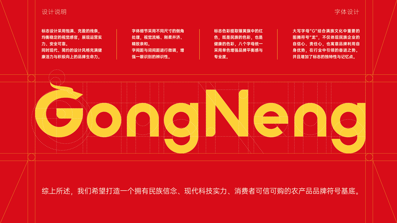 GongNeng农产品品牌LOGO设计｜食品｜农业LOGO VI设计图3