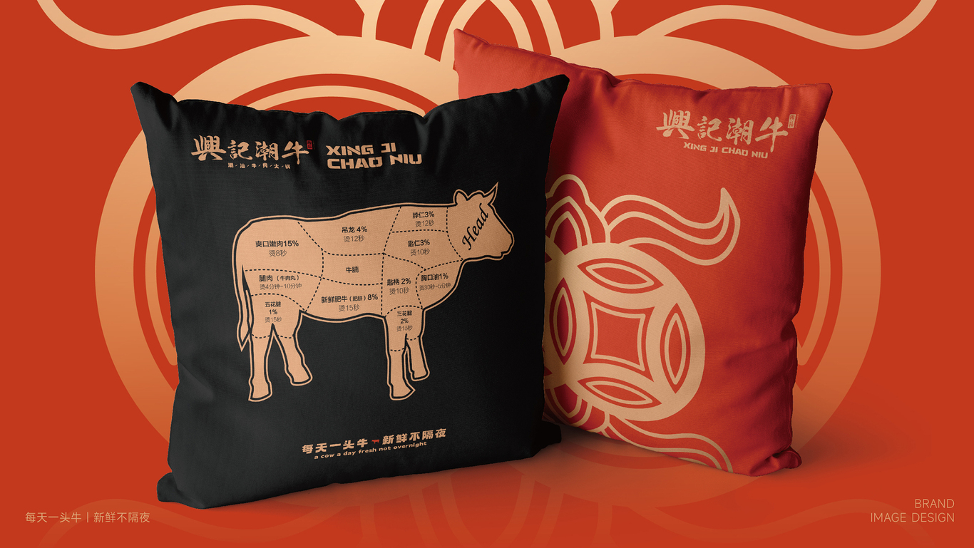 兴记潮牛餐饮品牌LOGO设计｜潮汕牛肉火锅｜LOGO设计图24