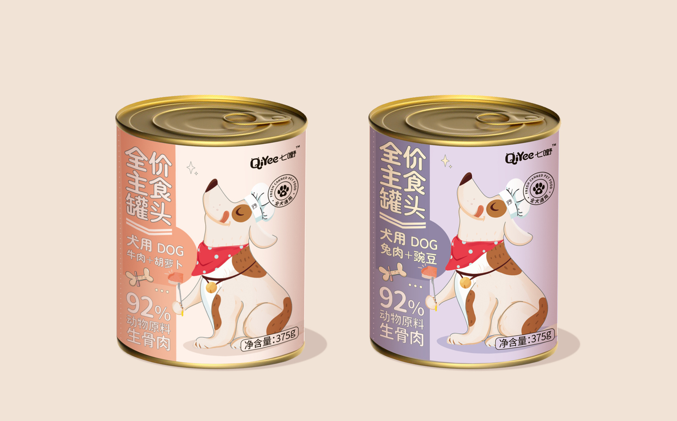 qiyee寵物食品包裝設(shè)計圖9