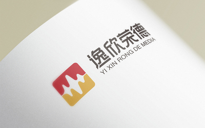 逸欣榮德文化傳媒公司logo設(shè)...