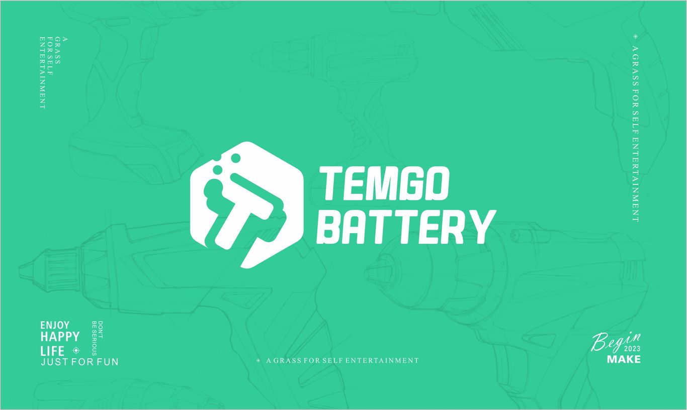 TEMGO BATTERY電動工具品牌LOGO圖1