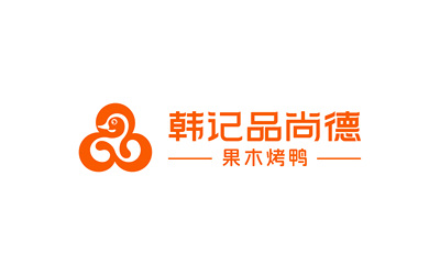 韓記品尚德烤鴨logo設(shè)計