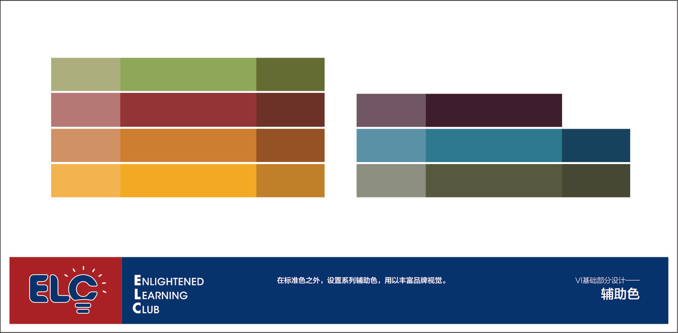 教育機(jī)構(gòu)ELC logo與vi設(shè)計(jì)圖8