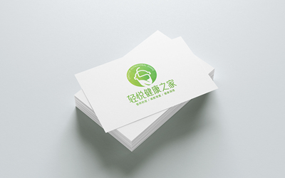 輕悅健康之家奶昔店logo設(shè)計