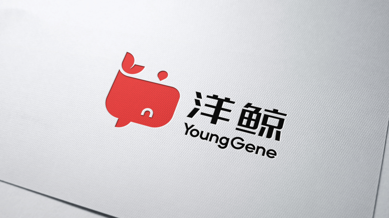  洋鯨 YoungGene電商品牌標(biāo)志設(shè)計圖5