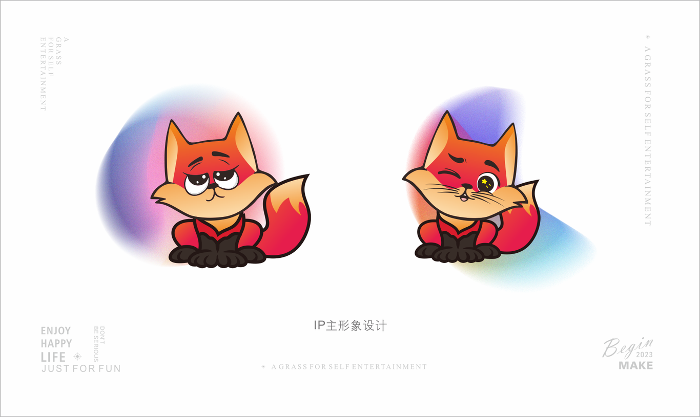 BOBO懒得说  自媒体品牌LOGO+IP主形象设计图4