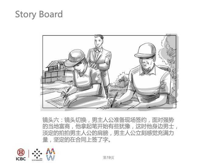 中国工商银行“环球金融服务”创意视频提案图17