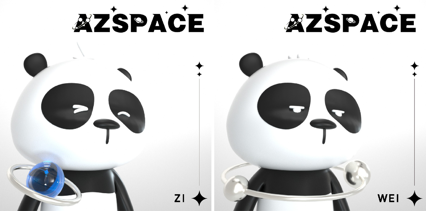 紫微科技AZSPACE丨IP形象設計圖2