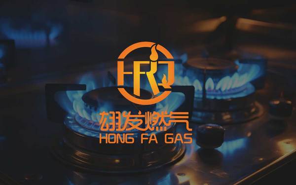 翃发燃气logo设计