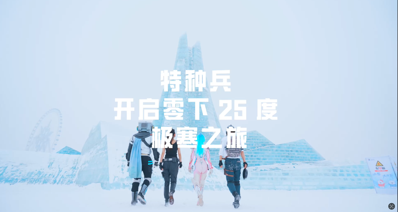 和平精英&冰雪大世界拍攝圖0