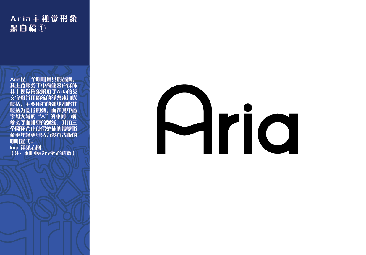 “Aria”咖啡品牌視覺形象設計圖2