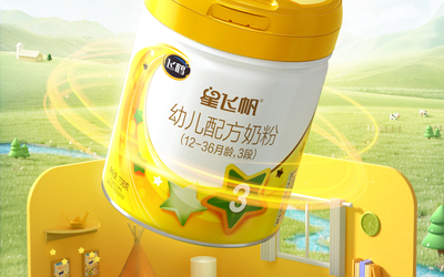 飛鶴奶粉海報(bào)