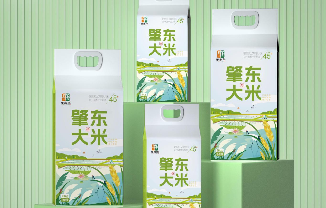 肇東縣域公共品牌農(nóng)產(chǎn)品包裝系列設(shè)計圖2