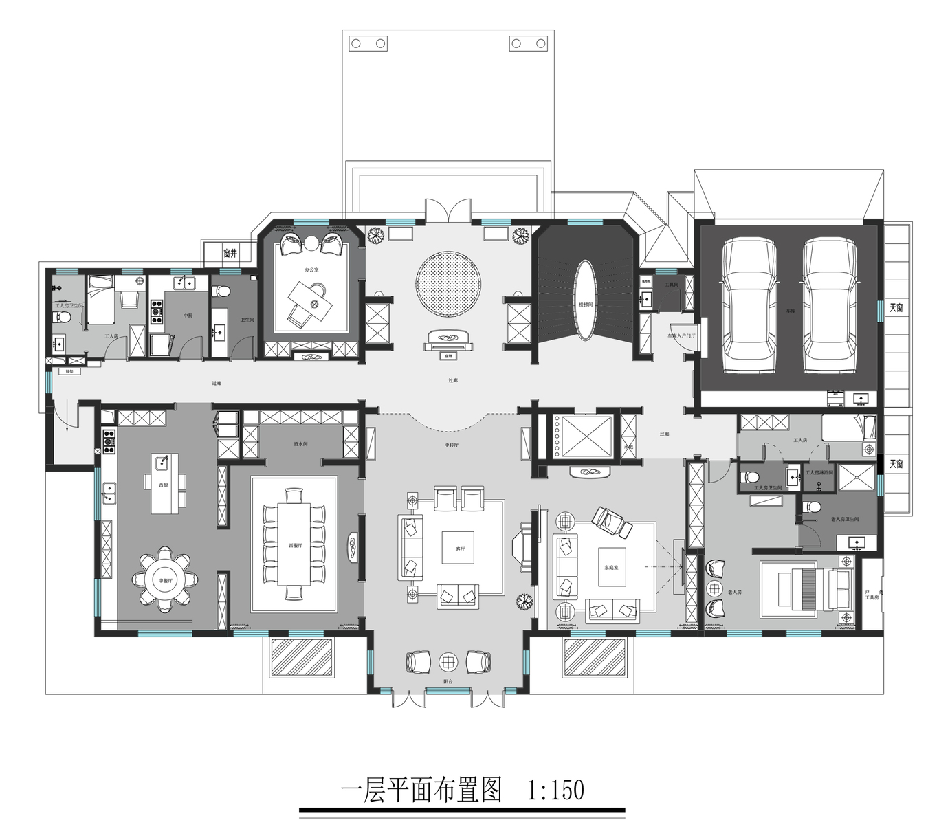 富力仙湖，大連觀賢別墅圖0