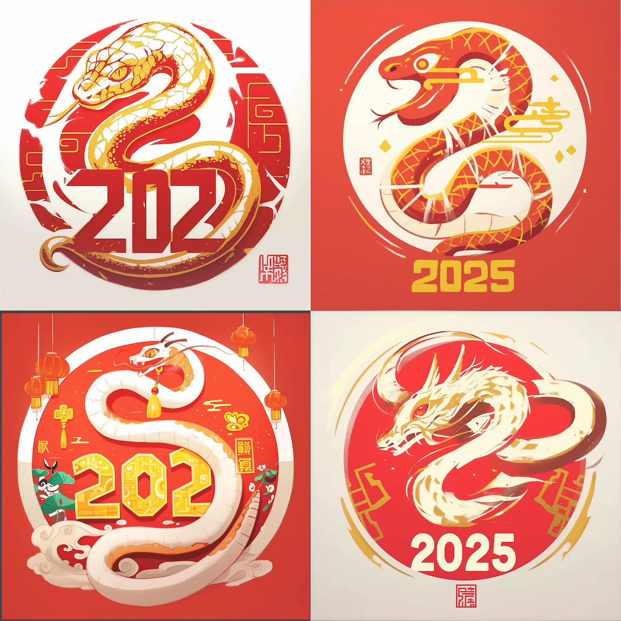 公益征集2025蛇年LOGO圖2