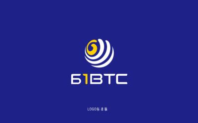 61BTC標志設計