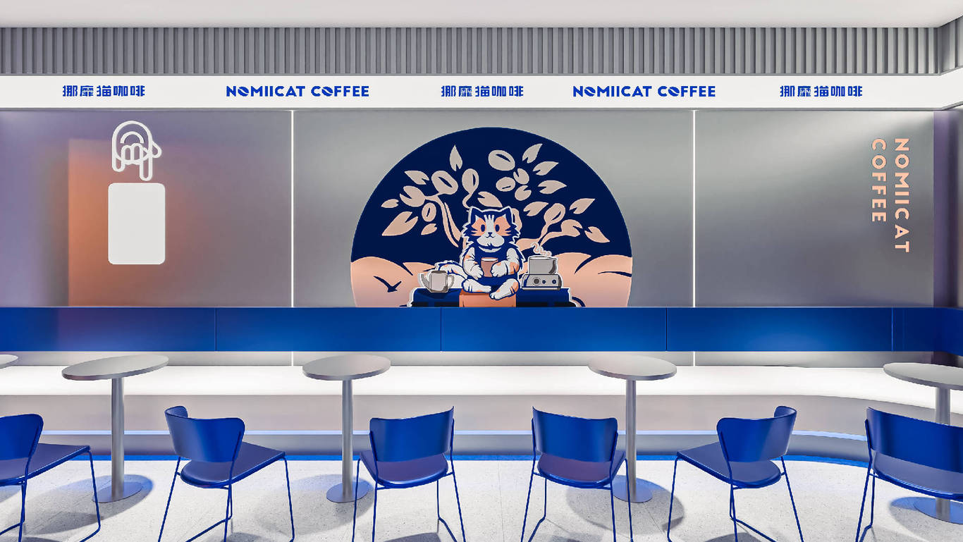 挪靡貓咖啡-NoMiicat Coffee 品牌全案設(shè)計圖22