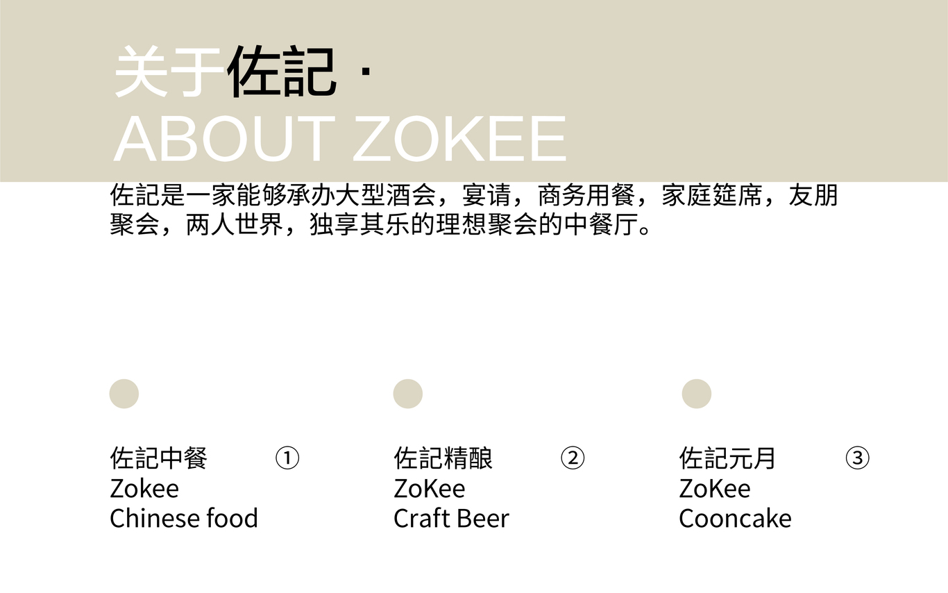 ZOKEE佐記中餐廳品牌視覺設計圖1