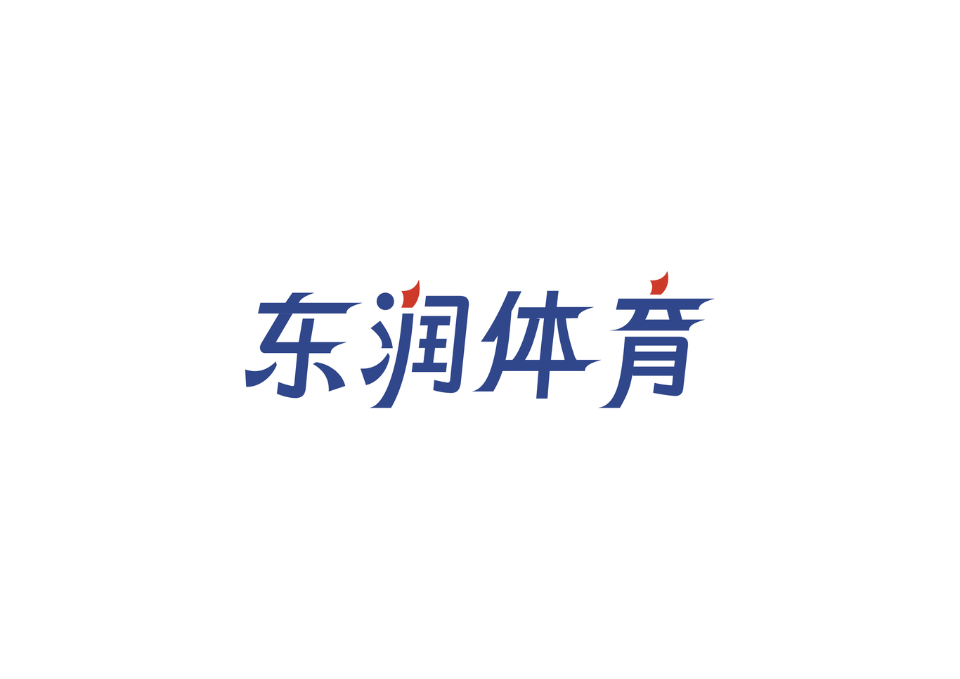 公益基金會項目-東潤體育logo設計圖0