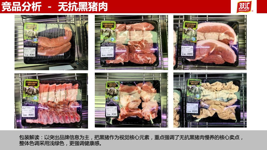 双汇白猪肉精品切割产品包装设计升级策略方案图4