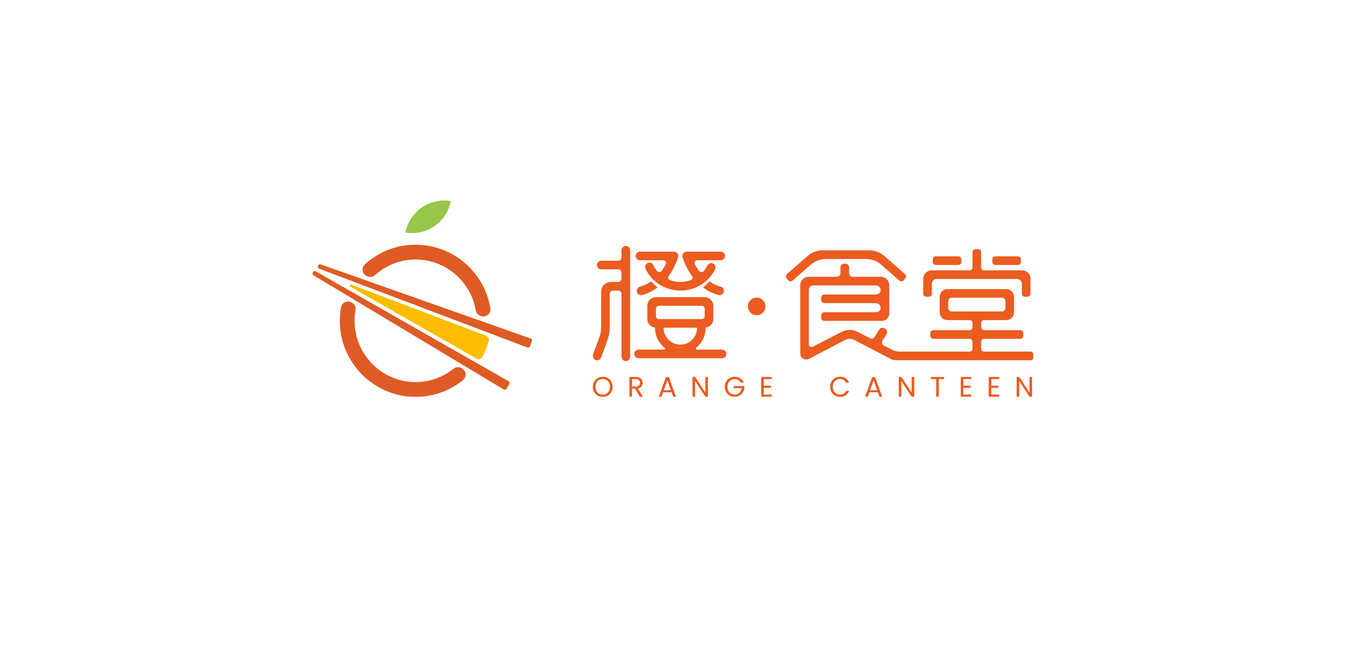 橙食堂品牌logo设计图0