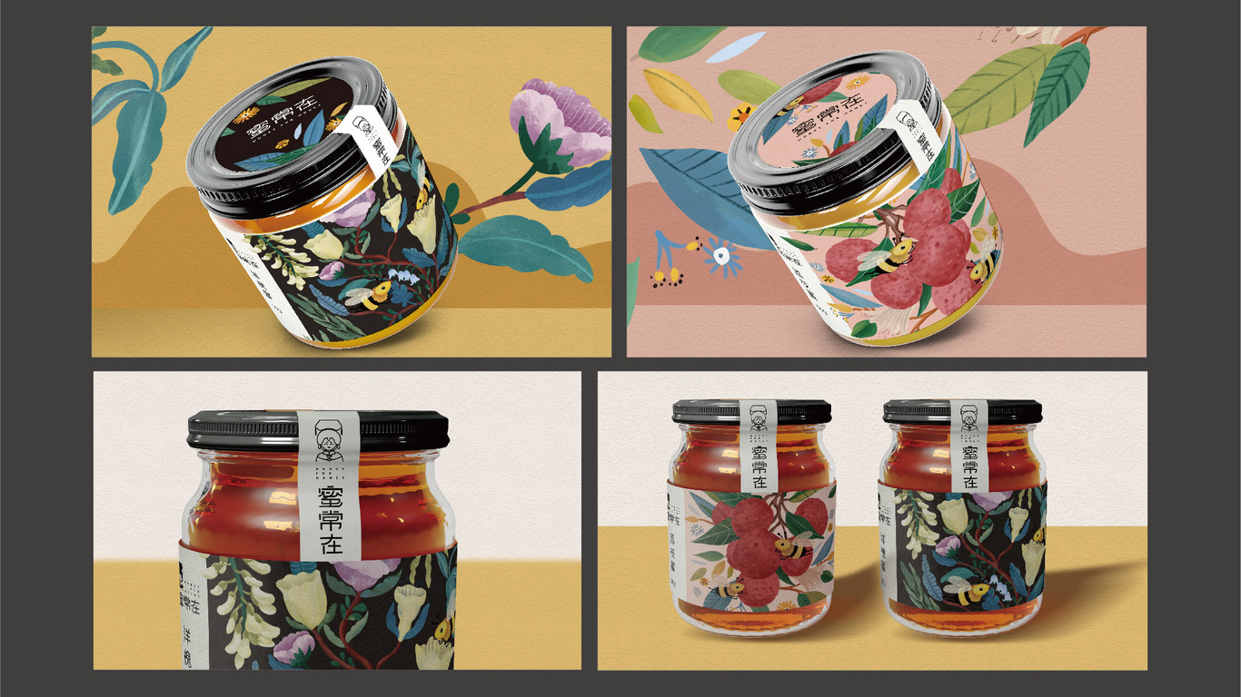 蜜常在蜂蜜包裝設計圖4