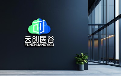 云创医谷logo设计