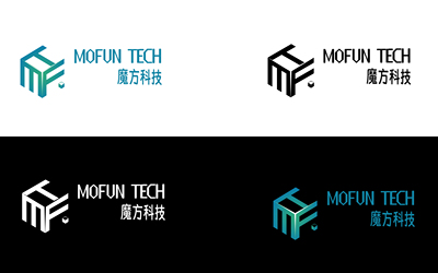 魔方科技电子科技企业logo设...