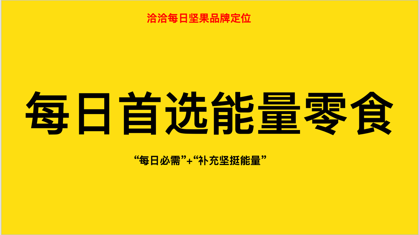 洽洽每日坚果品牌定位与整合传播方案图0