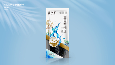 一款海帶產(chǎn)品包裝設計