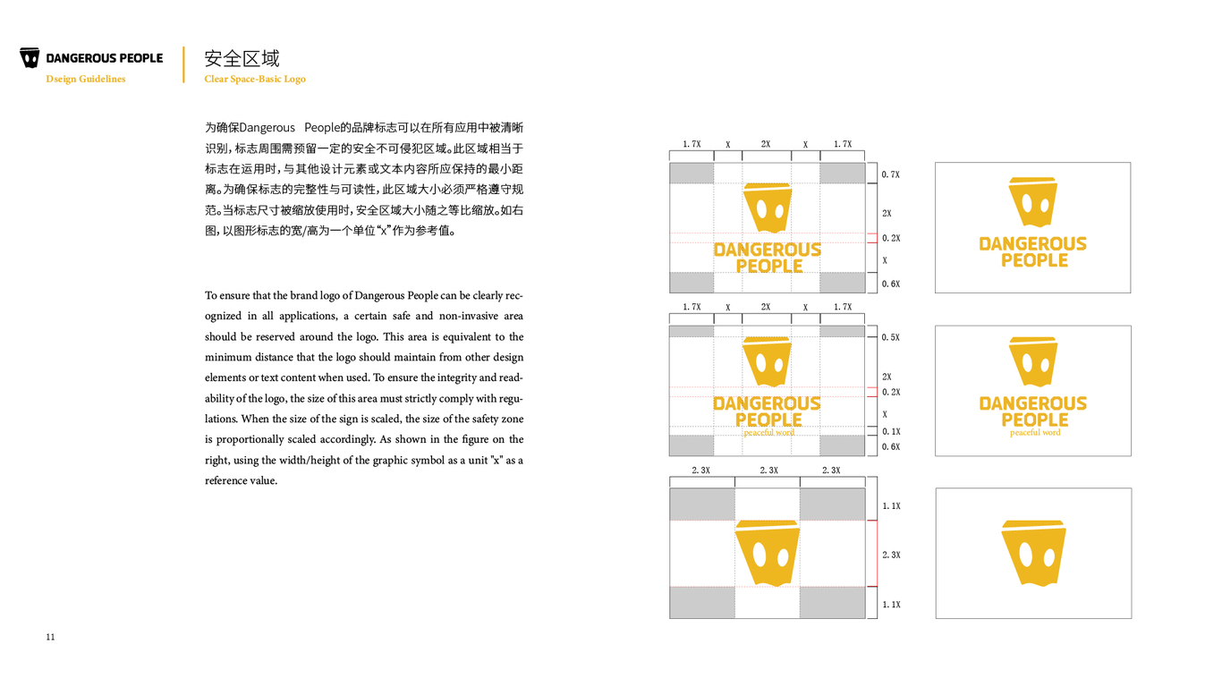 DANGEROUS PEPOLE服饰-品牌VI识别系统设计图5