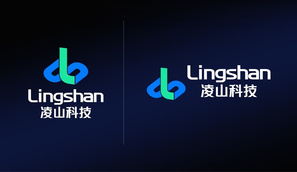 凌山科技有限公司logo设计图2