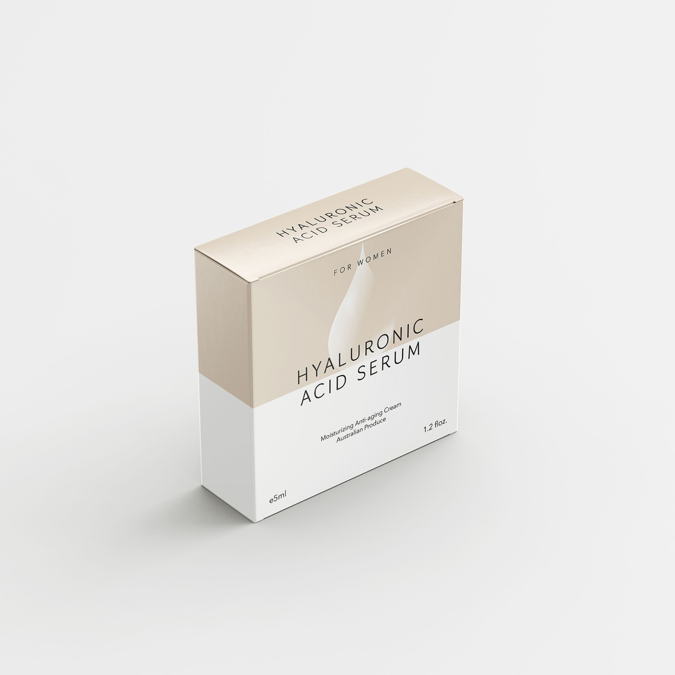 Hyaluronic澳洲化妝品包裝設計圖5