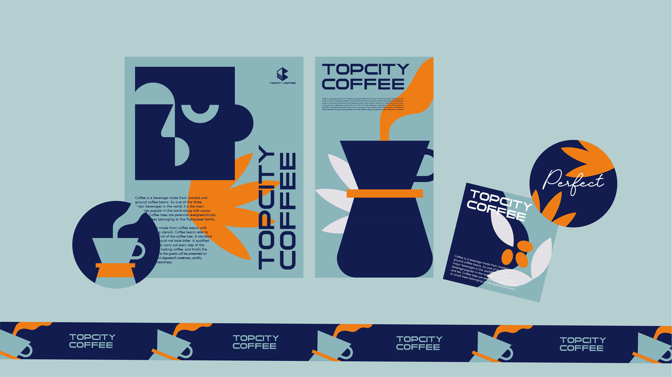 Topcity coffee 咖啡品牌設計圖7