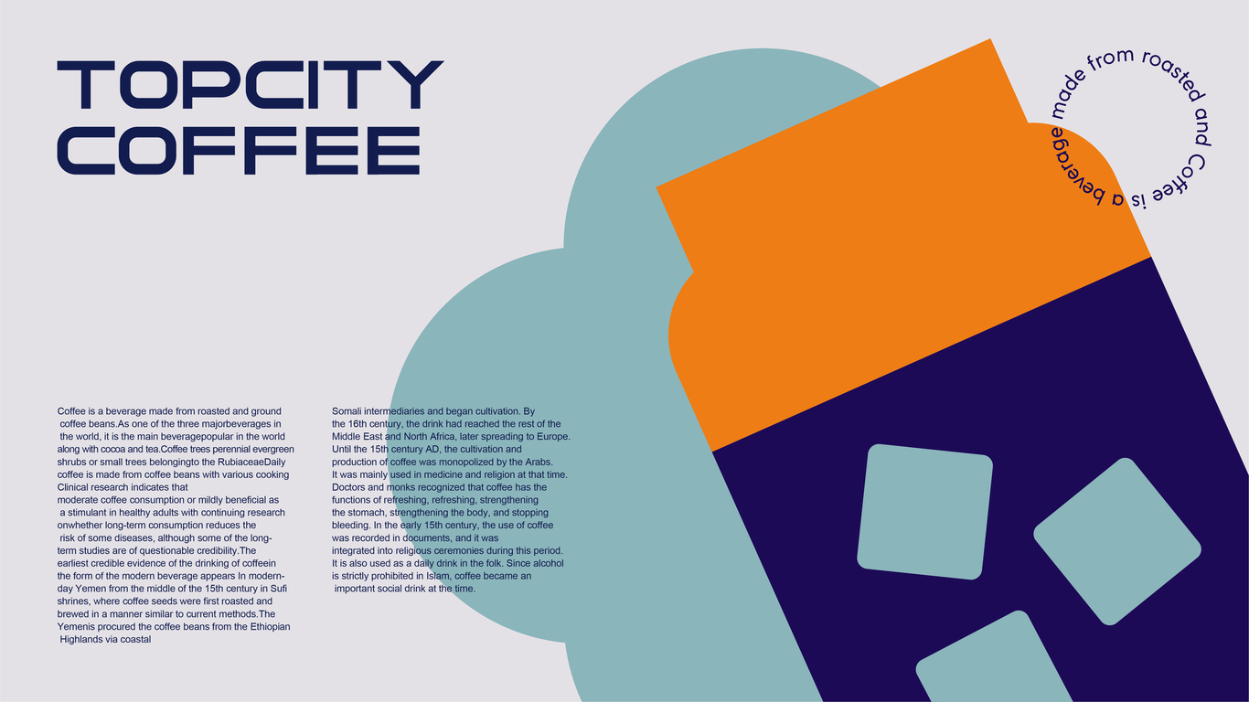 Topcity coffee 咖啡品牌設計圖2