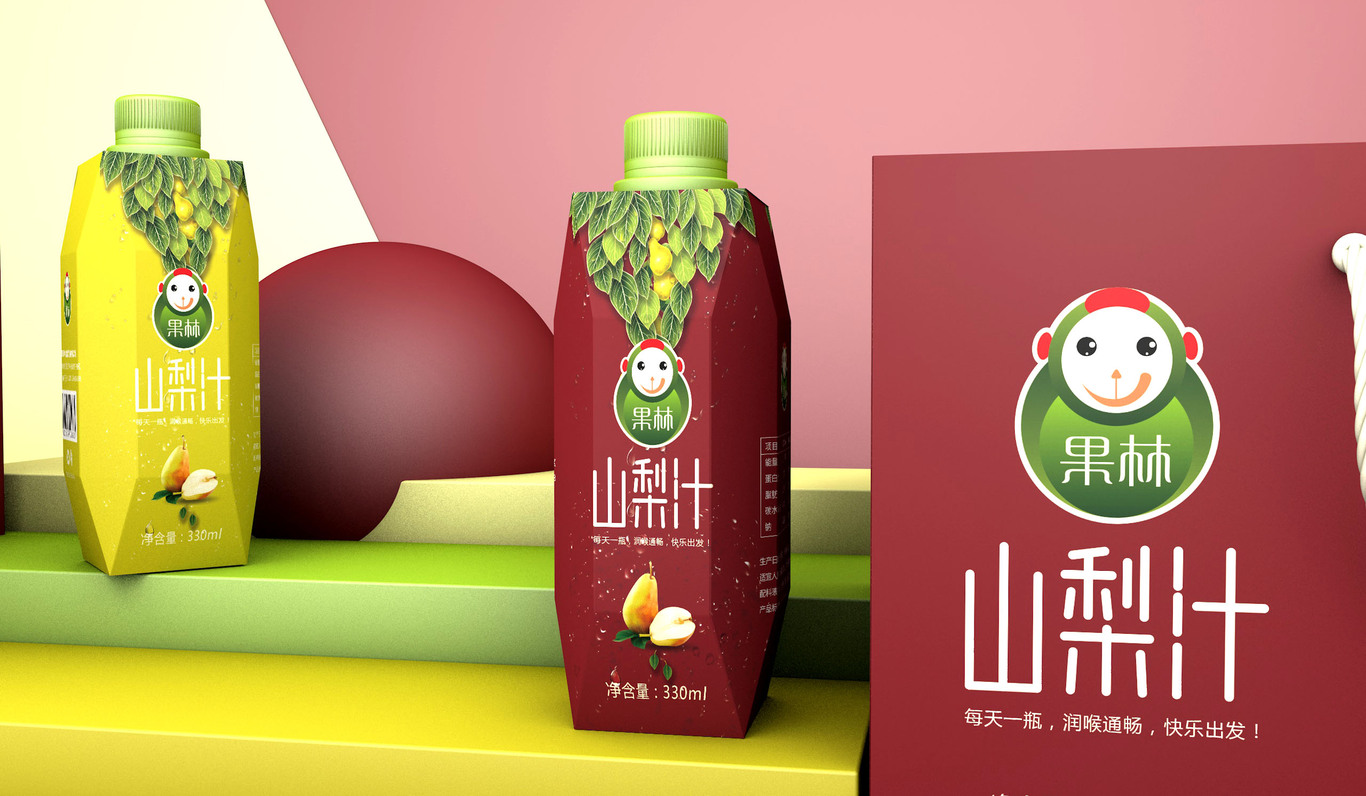 山梨汁品牌包裝設計圖11