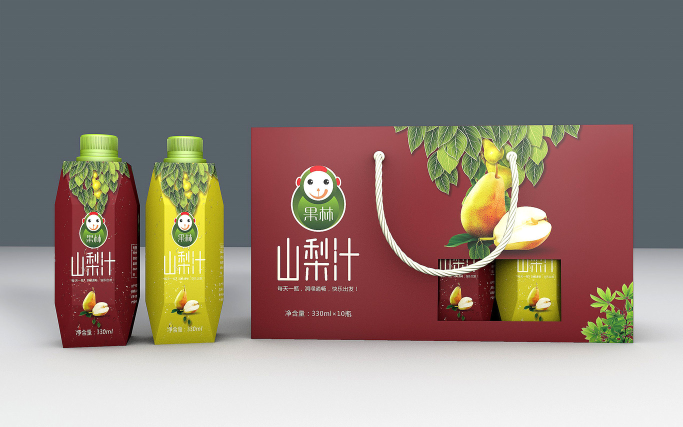 山梨汁品牌包裝設計圖5