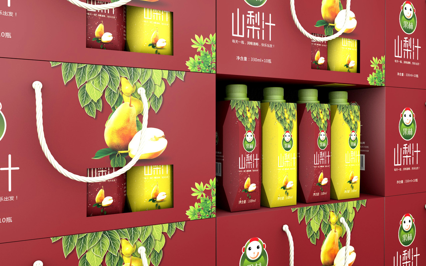 山梨汁品牌包裝設計圖12