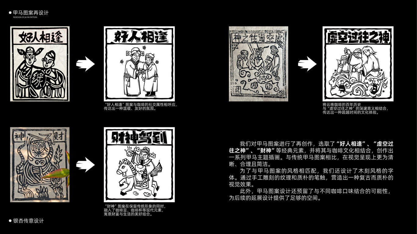 加碼咖啡logo與包裝設計 | 非遺文化和咖啡品牌相結合了？！圖5
