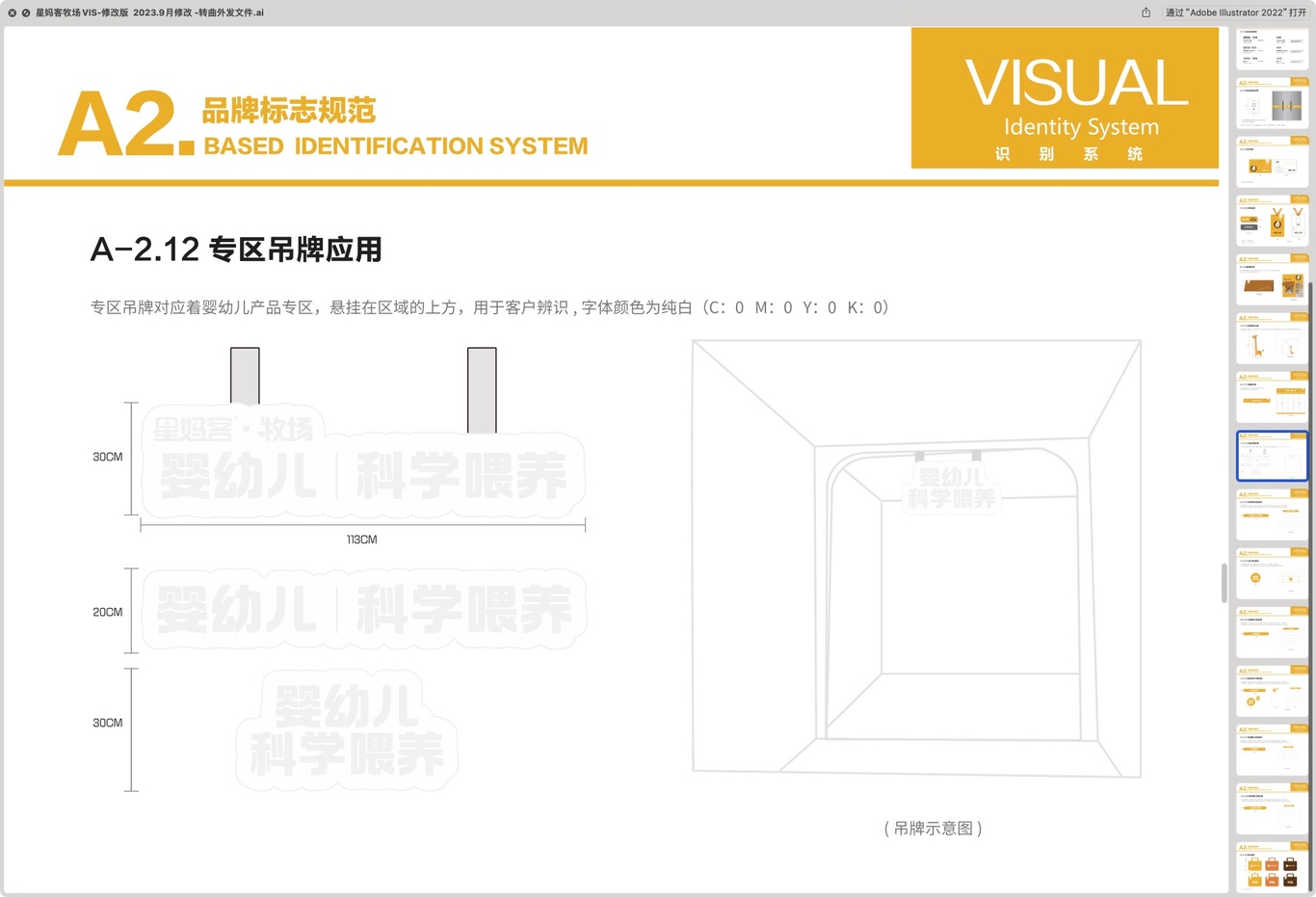 公司旗下子品牌的vi手册图0