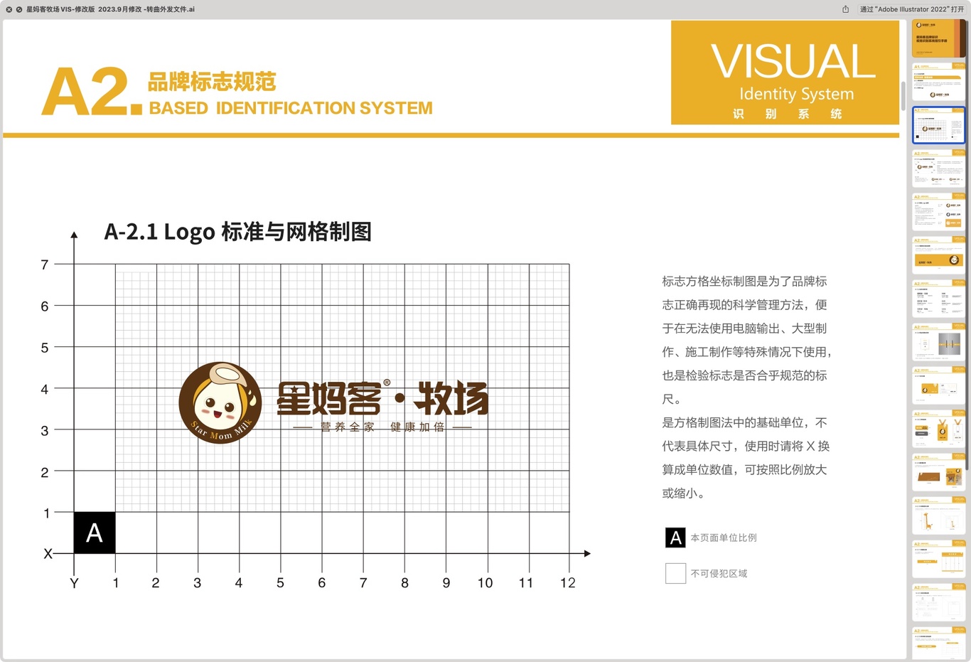 公司旗下子品牌的vi手册图4